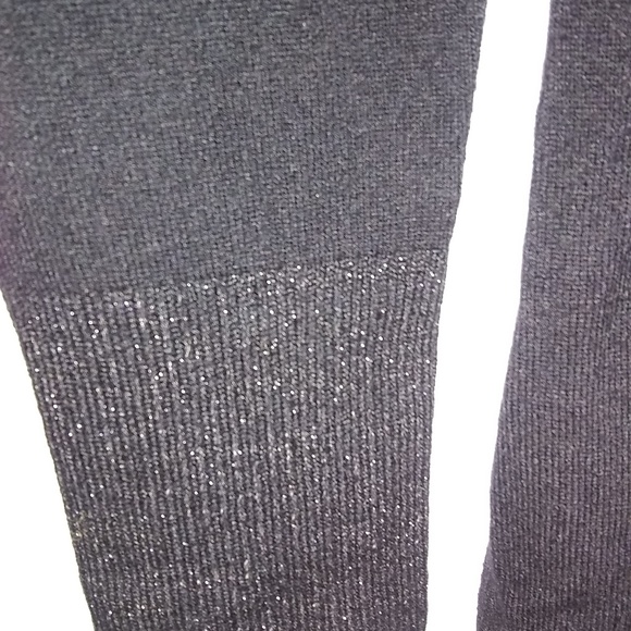 EUC Rampage Black Long V Neck Sweater Size Small - Picture 5 of 7